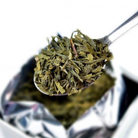 Thé vert de Chine Sencha à la menthe en vrac