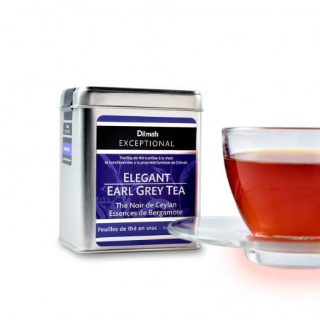 The noir Ceylan Earl Grey vrac infusé