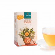 Infusion de Rooibos vert aromatisé à la Noix de coco et à la mangue infusé Infusion de Rooibos vert aromatisé à la Noix de coco et à la mangue infusé