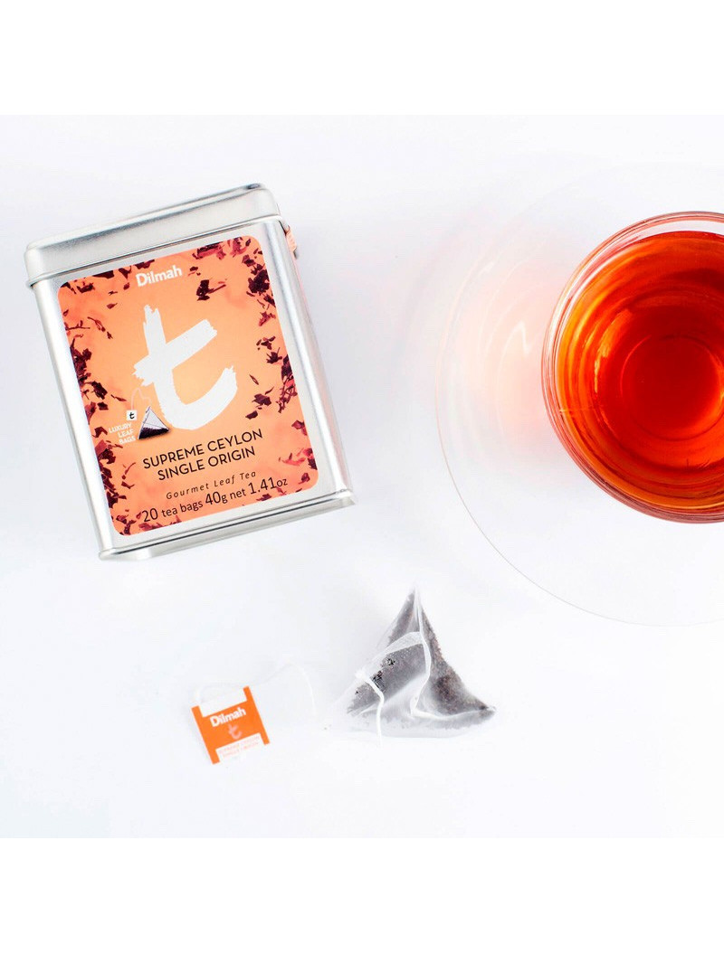 Thé noir de Ceylan en sachets