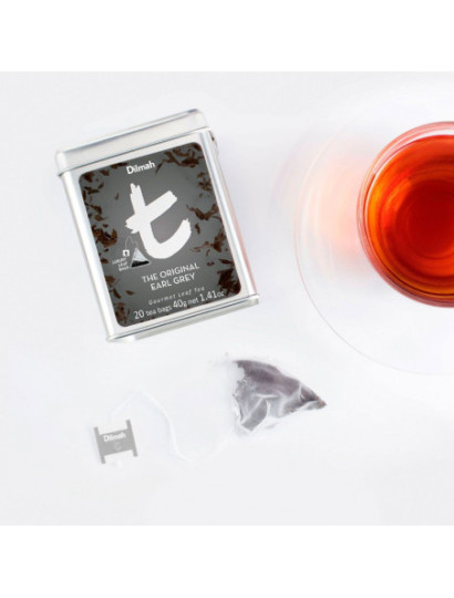 Thé noir de Ceylan Earl Grey en sachets