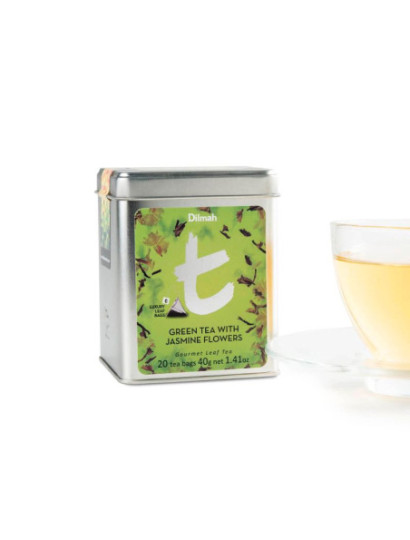 Thé vert de Chine au Jasmin infusé sachets