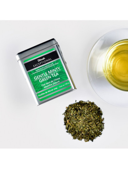 Thé vert de Chine Sencha à la menthe en vrac