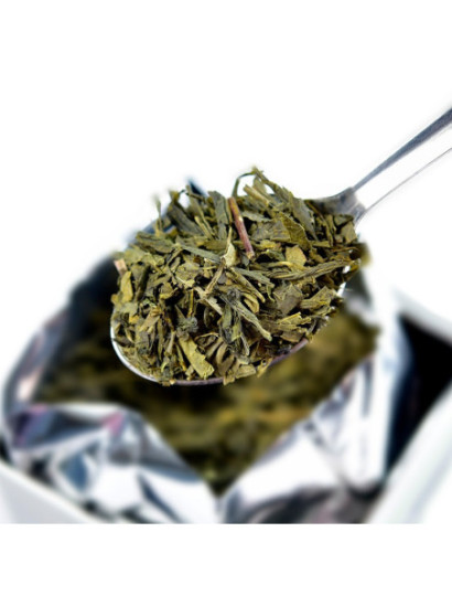 Thé vert de Chine Sencha à la menthe en vrac