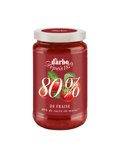 Préparation à la fraise 80% de fruit Darbo