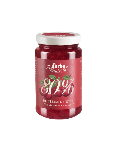Préparation à la cerise 80% de fruit Darbo