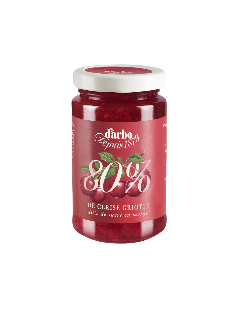 Préparation à la cerise 80% de fruit Darbo Préparation à la cerise 80% de fruit Darbo