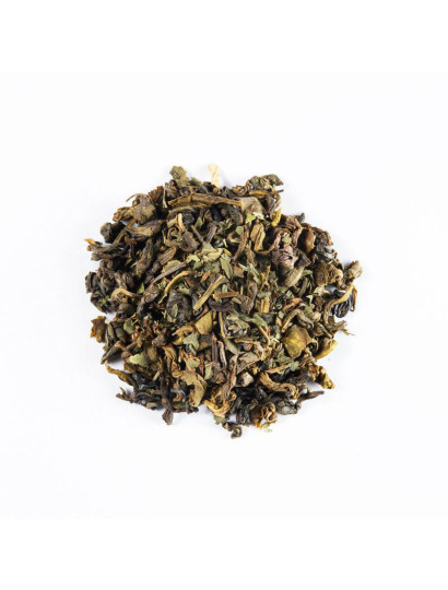 Feuilles thé menthe poivrée