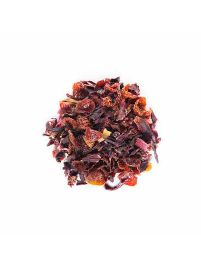 Hibiscus et églantier feuilles