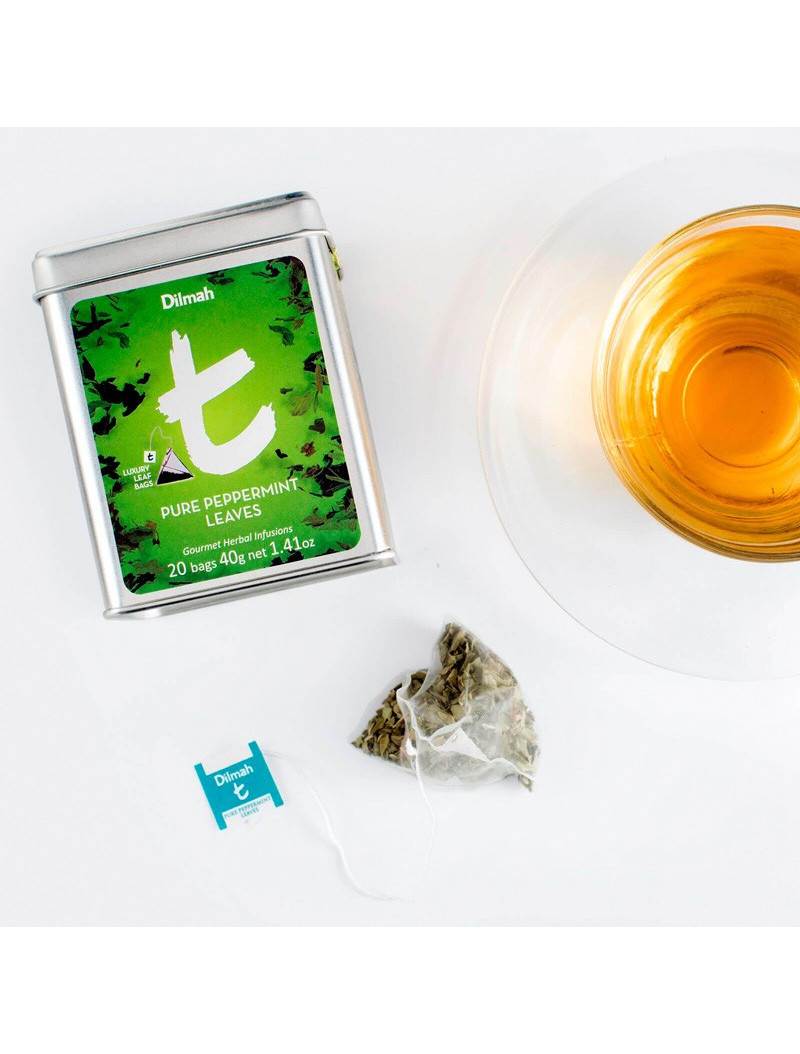 Infusion à la menthe poivrée sachets