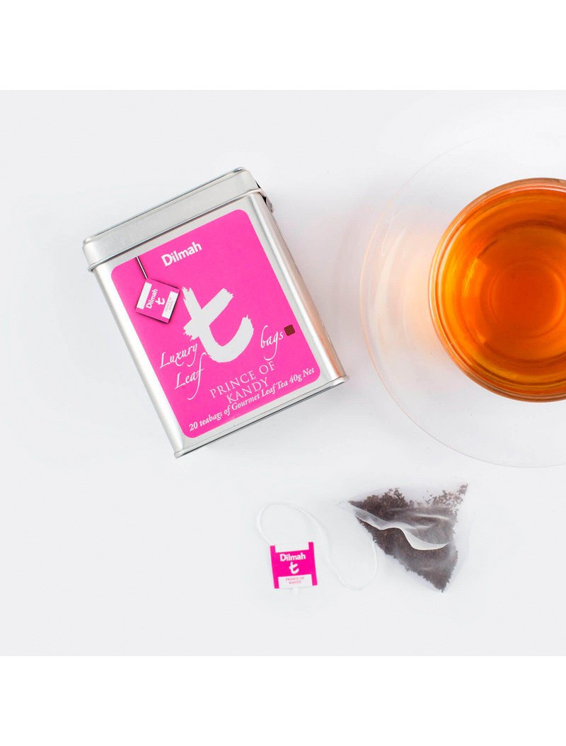 Thé noir de Ceylan Prince de Kandy en sachets Thé noir de Ceylan Prince de Kandy en sachets