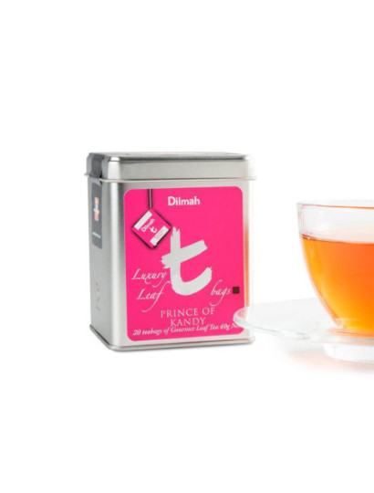Thé noir de Ceylan Prince de Kandy infusé en sachets
