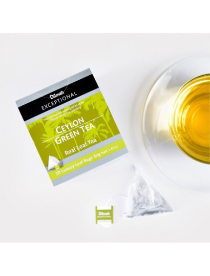 Thé vert de Ceylan en sachets