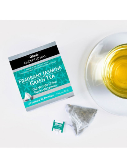 Thé vert de Chine au Jasmin en sachets