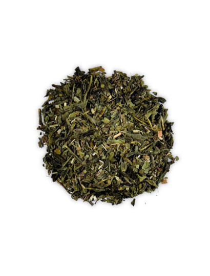 Thé vert de Chine Sencha à la menthe verte