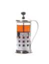 Dilmah EXCEPTIONAL théière verre inox piston 350ml manchon